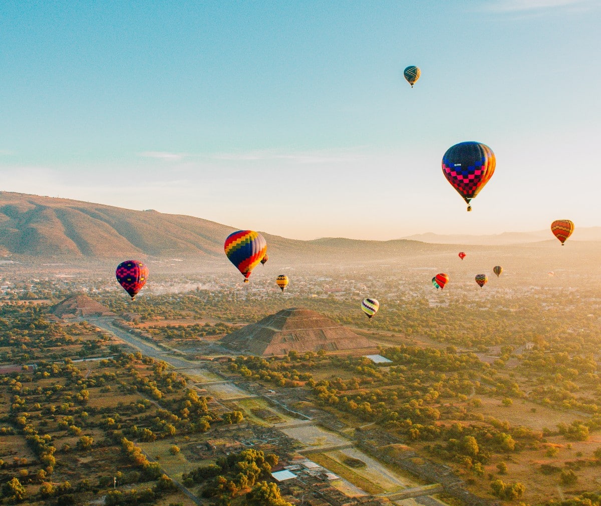 Survoler Teotihuacan en montgolfière - Xplore Mexique, agence locale