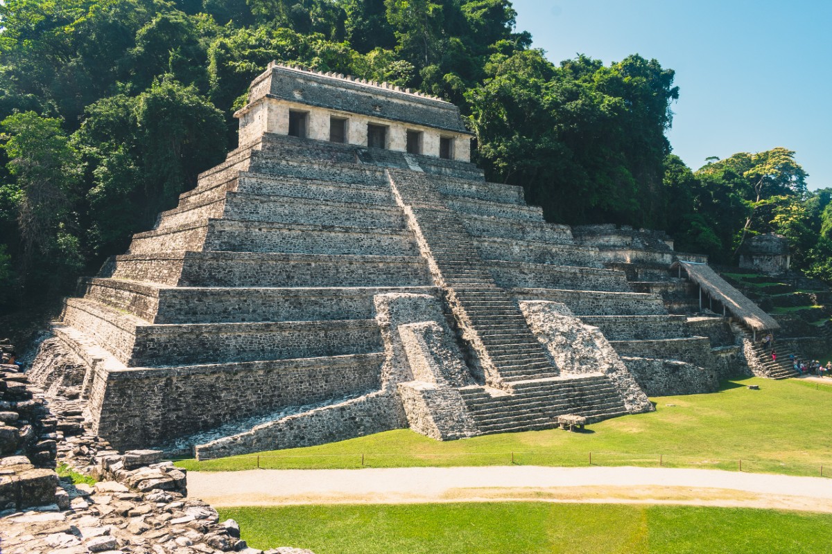 Pyramide Maya à Palenque