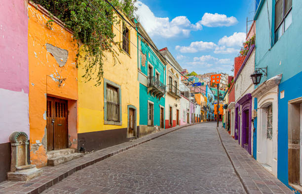 rue couleurs mexique